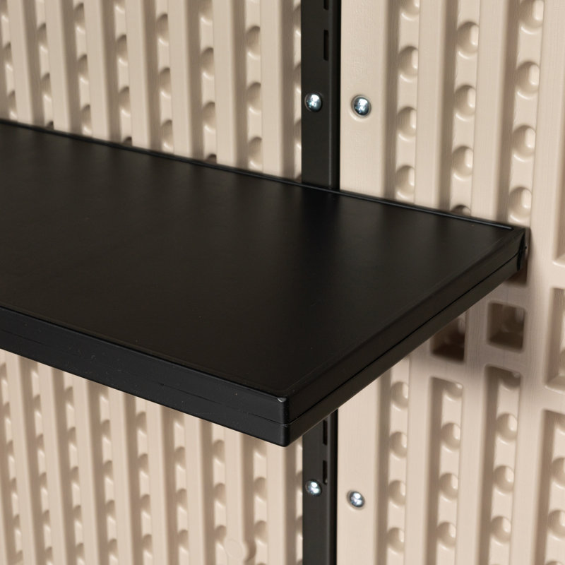 Lifetime 53 cubic feet high density polyethylene plastic steel